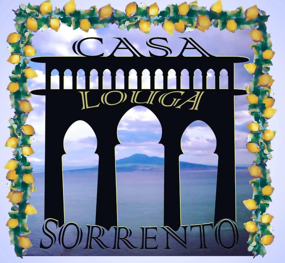 Vila Casa Louga Sorrento Exteriér fotografie